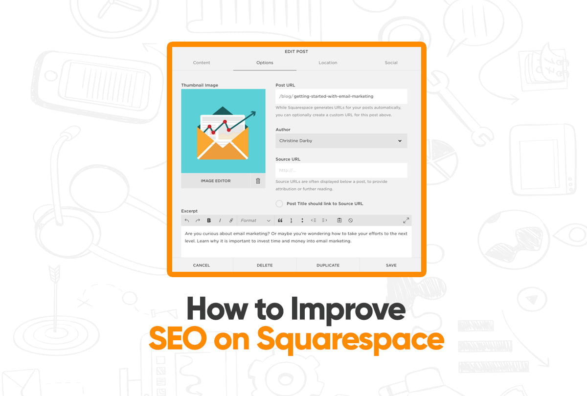 how to improve seo on squarespace