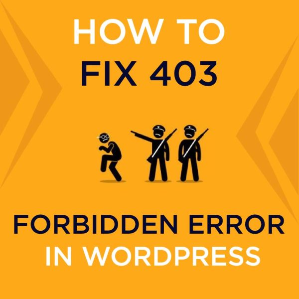 How to Fix 403 Forbidden Error in WordPress in 2021 - VFMSEO