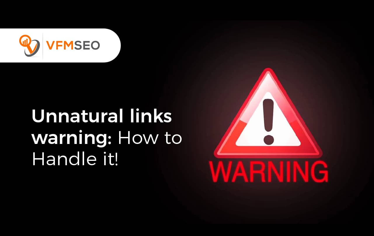 unnatural links warning